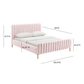Angela Blush Bed in Full Model: TOV-B68161